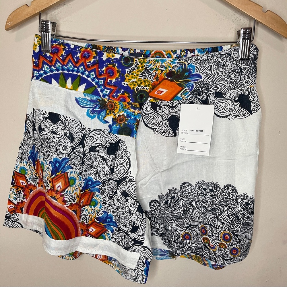 Colorful Patterned Women's Shorts
